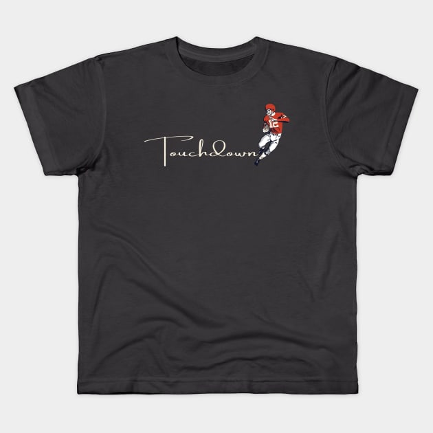 Touchdown Bears! Kids T-Shirt by Rad Love